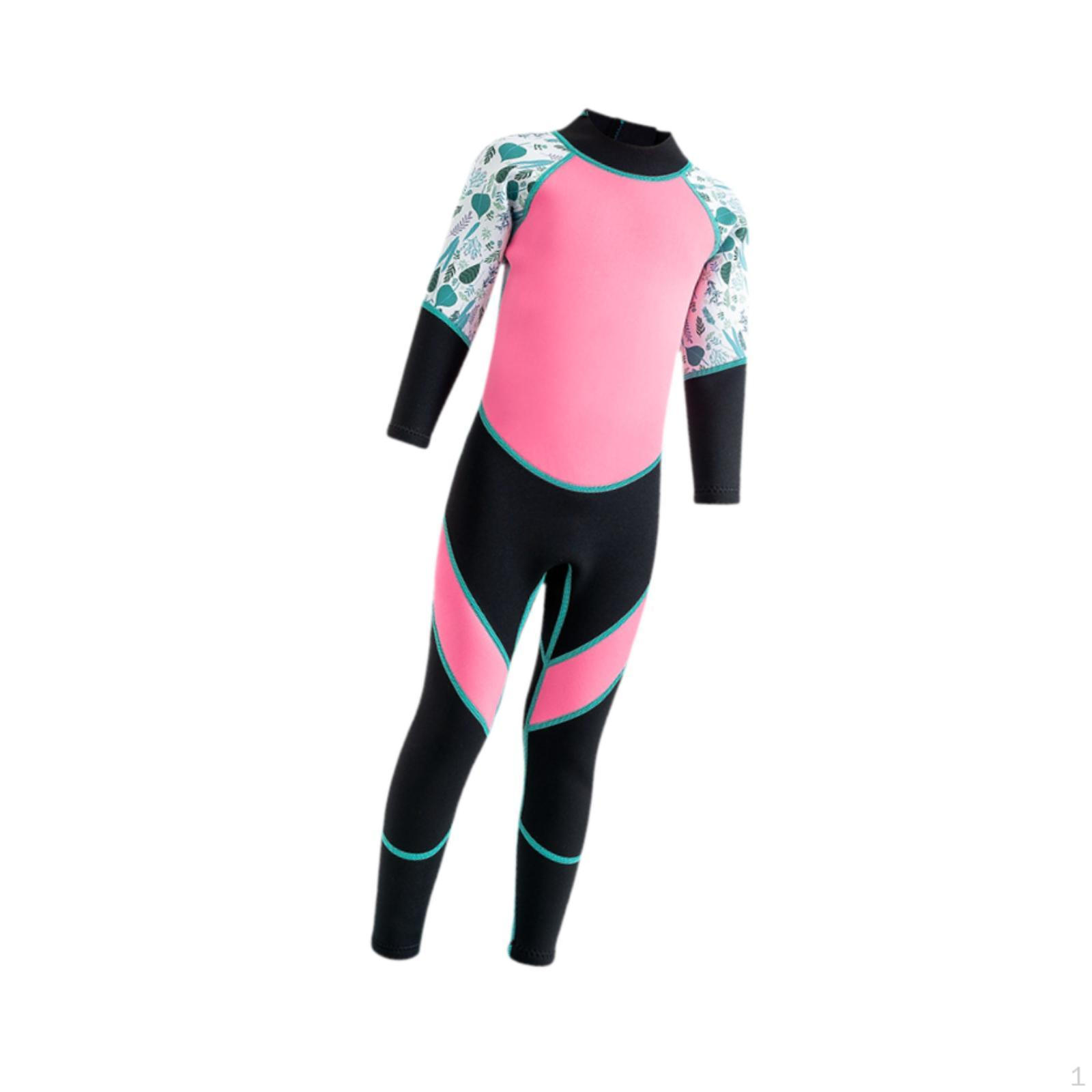 

Детский гидрокостюм 2 мм неопреновый сохраняющий тепло летний костюм для подводного плавания для серфинга for Ages 9 to 10