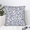 Marineblau Toile De Jouy Kissenbezug Vintage Kissenbezug Quadratische Kissenbezüge für Hochzeitsfeier Heimdekoration