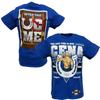 Camiseta Masculina Azul John Cena 2025 Indiana Última Vez É Agora, Camiseta Unisex John Cena