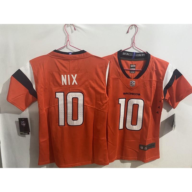 Kids NFL Denver Broncos Embroidered Football Jersey Adult Unisex Rugby Sportswear
