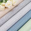 Decoration Wallpaper Waterproof and Moisture-proof 50cmX2.8m Linen Self-adhesive Solid Color Kitchen Living Room Bedroom