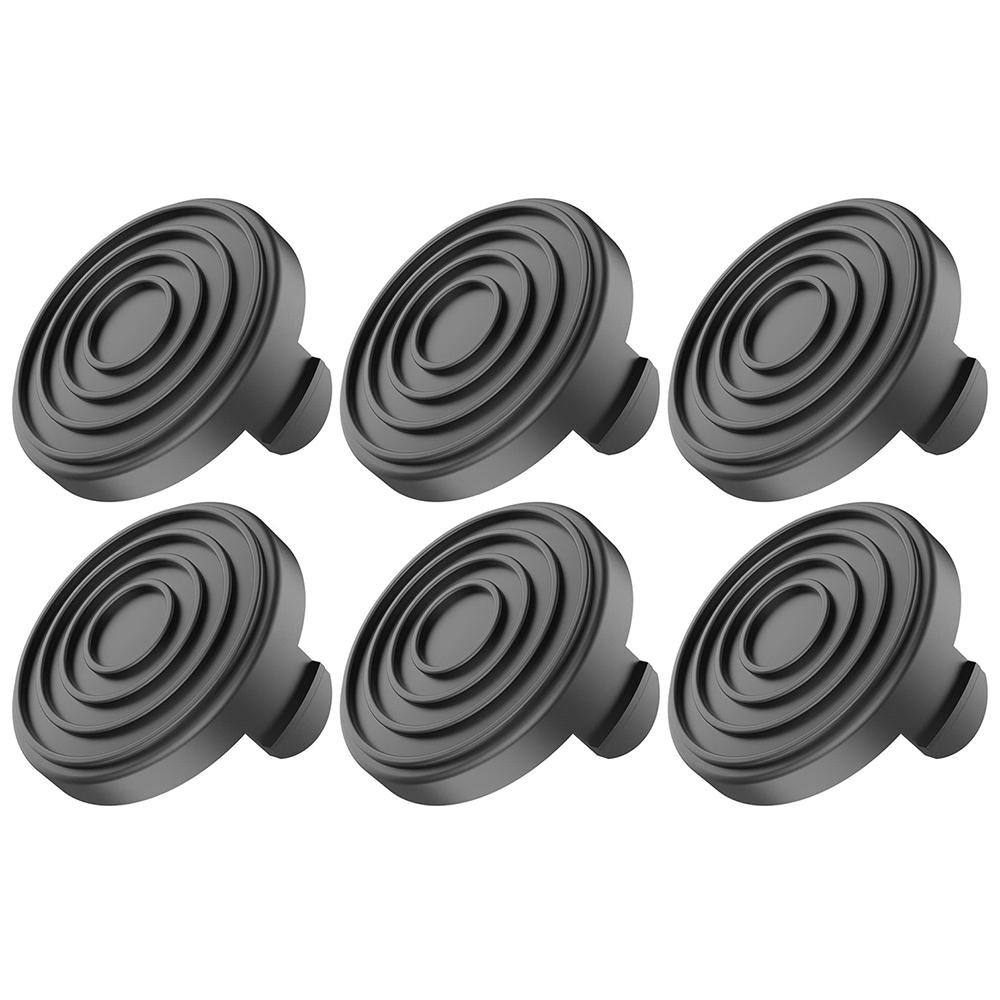 

6 шт. TLE-02-1 Для Einhell RTV 400/RTV 550/RTV 550/1 Газонокосарка ABS Кришка для тримера зі струною A