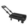Folding Hand Truck 440lbs Heavy Duty Dolly Cart with 4 360 Degrees  Rotating Wheels for Airport Travel