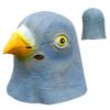 Halloween Pigeons Mask Latex Bird Headgear Halloween Fancy Dress Cosplay Costume Animal Head Cover Party Props For Party Cosplay