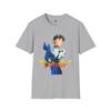 Evangelion Style Shinji T-Shirt | Anime Robot Graphic Tee