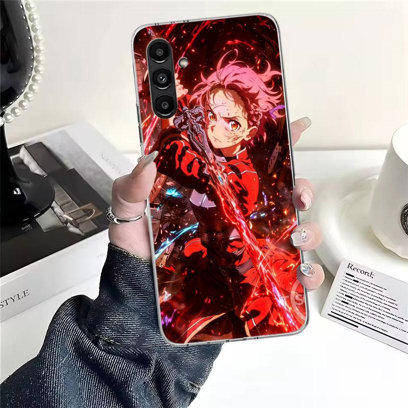 Anime Sword Art Online SAO Phone Case For Samsung Galaxy A13 A14 A15 A16 A17 A53 A54 A55 A56 A57 A33 A34 A35 A36 A37 A23 A24 A25