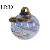 Pumpkin Ornament Mini Hand Blown Glass Ornament, Collectible Thanksgiving Halloween High-quality Faux Crystal Hanging Decoration for Fall, Harvest