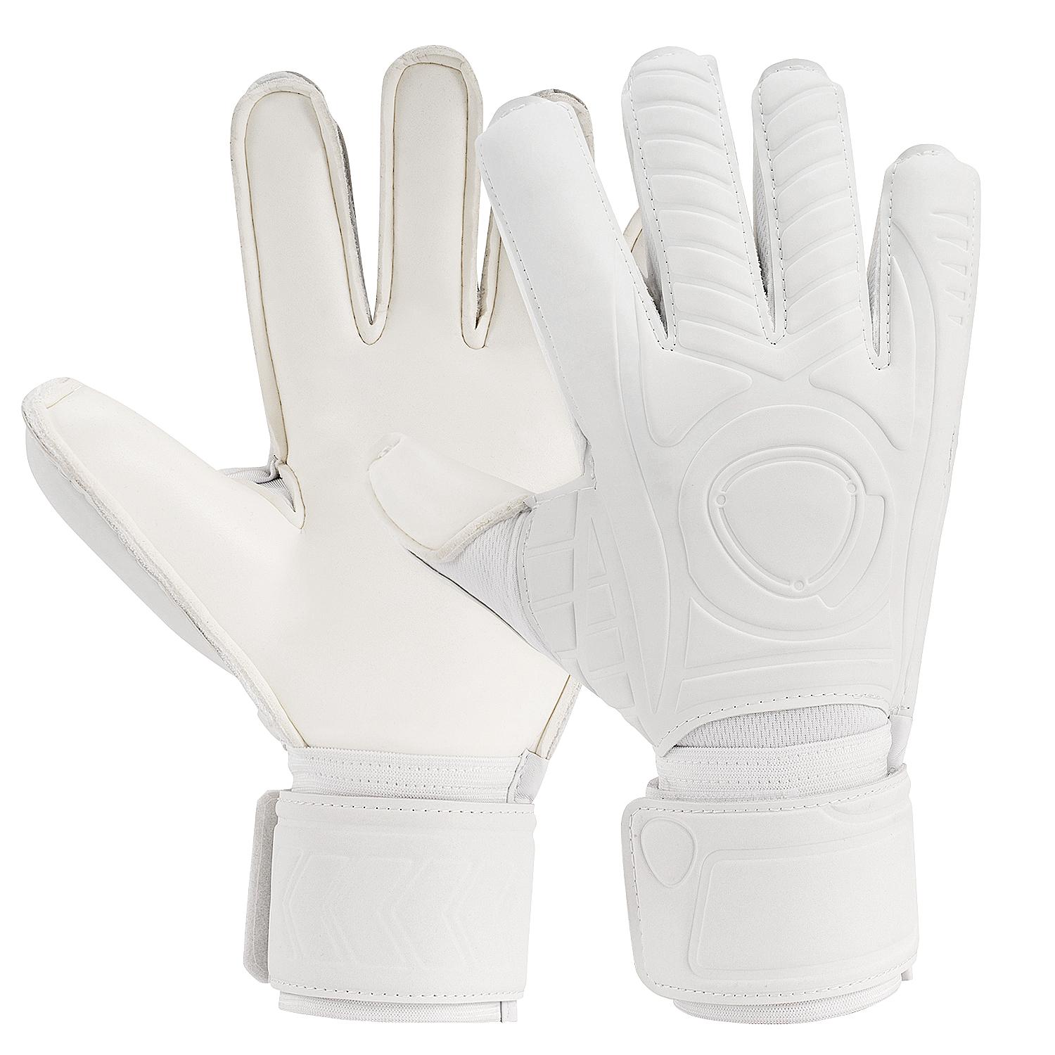 

Перчатки вратаря с защитой пальцев, футбольные перчатки из латекса высокого качества, защита для детей и взрослых, футбольные перчатки с сильным захватом, вратарские перчатки с пальцами Size 5