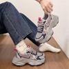 Fashion Dad's Shoes Skateboard Wome Platform Sneakers Flat Outdoor Comfortable Running Sports Shoe Tennis Shoes Woman 2024 Trend