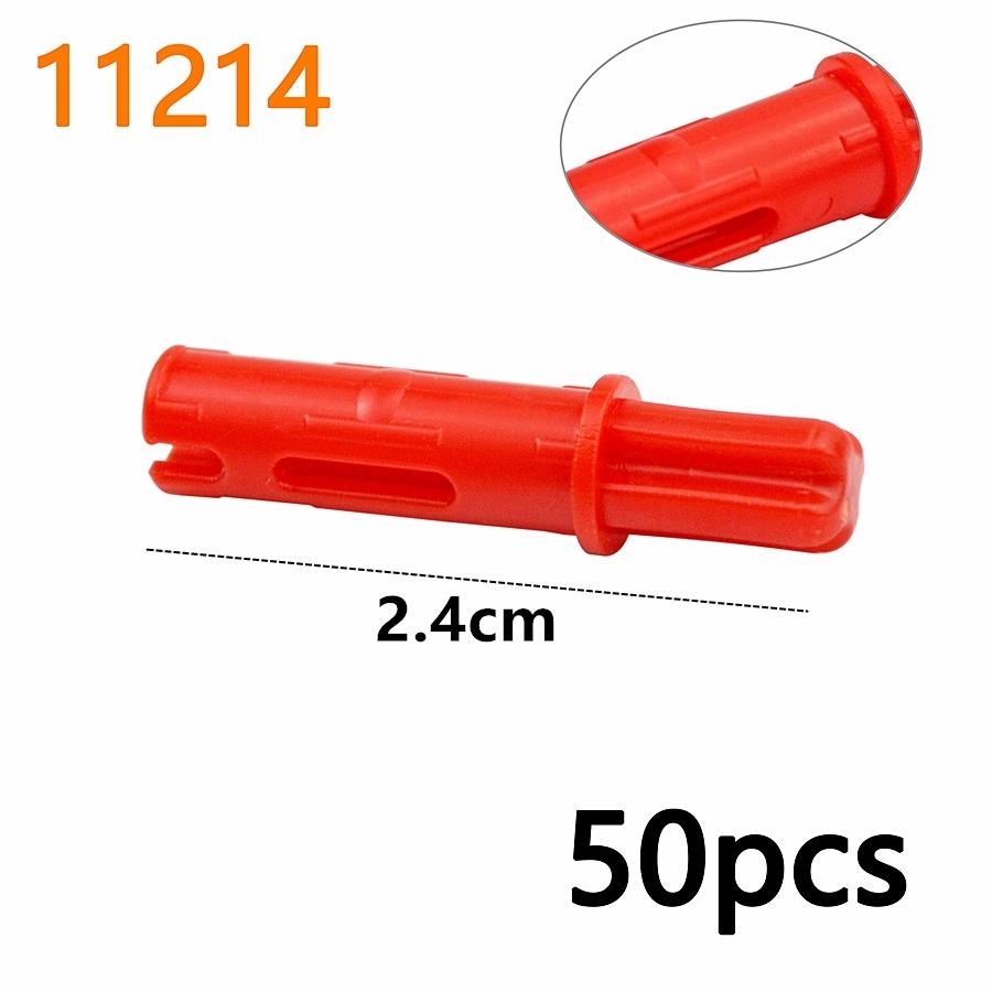 MOC Technical Bolt Pin with Friction Peg Building Blocks 2780 32556 6558 Connector Cross Axle Car Parts Bricks Compatible Toys