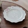 Serving Tray For Serving Tea Snacks Insulation Ceramic Dish Tray For Household