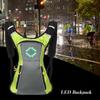 18L LED voice-controlled light-up lamp. Suitable for outdoor activities such as cycling, skateboarding, night running, and children's backpacks.