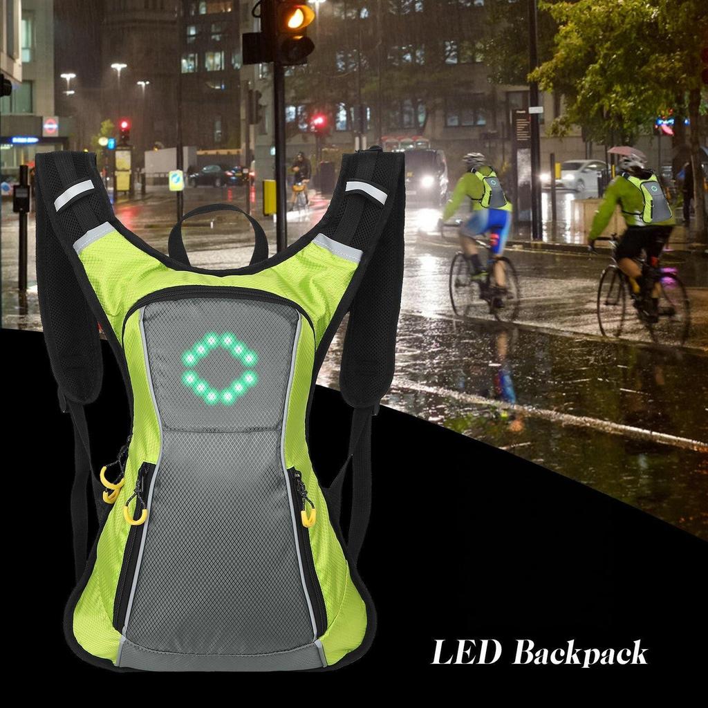 18L LED voice-controlled light-up lamp. Suitable for outdoor activities such as cycling, skateboarding, night running, and children's backpacks.