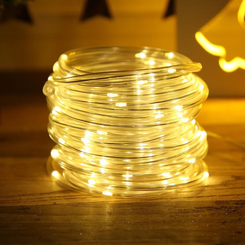 Outdoor Solar LED Tube String Lights