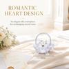 4.33x3.94in. Ring Pillow Heart Shape Flower Basket Romantic Wedding Ring Pillow  Wedding Ceremony