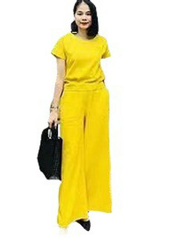 Plus Size Casual Short Sleeve Sportswear Set - Spring/Summer Fashion