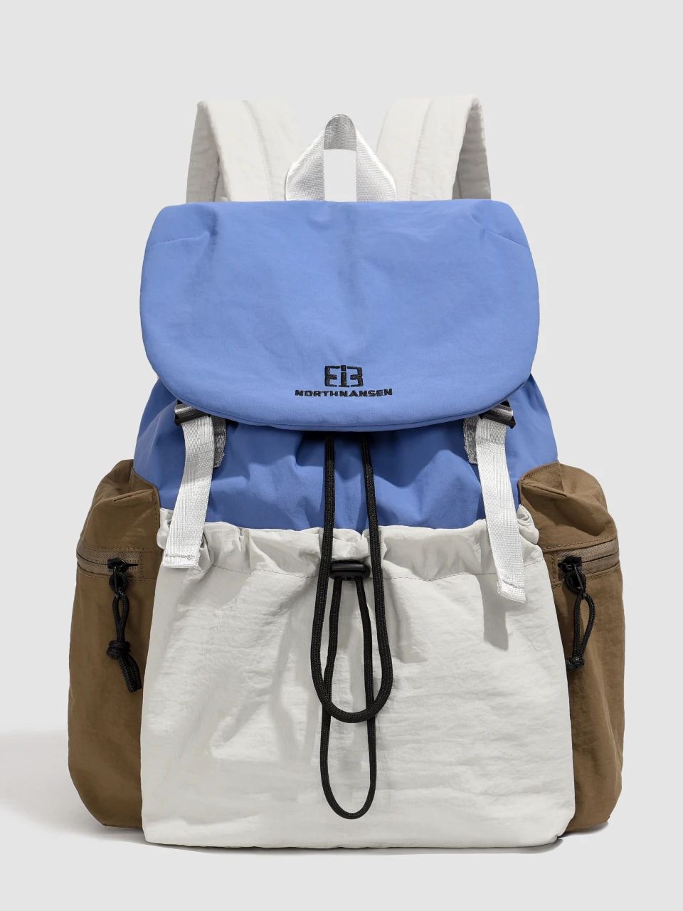 

Водостойкий легкий походный дорожный рюкзак для студентов - Двухплечевая сумка для активного отдыха, спорта, путешествий 15 inches синий