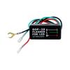 Turn Signal Rocker Switch w/ Flasher For ATV UTV Off-Road Pickup Boat Motorcycle