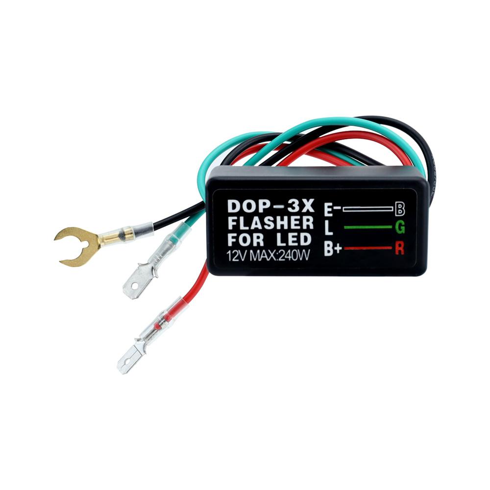 Turn Signal Rocker Switch w/ Flasher For ATV UTV Off-Road Pickup Boat Motorcycle