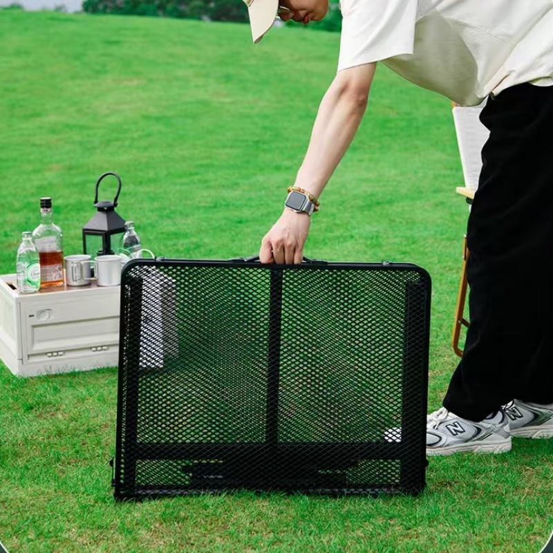 Portable Outdoor Folding Table Adjustable Height Camping Table Lightweight Aluminum Alloy Picnic Tables IGT Tactical Table