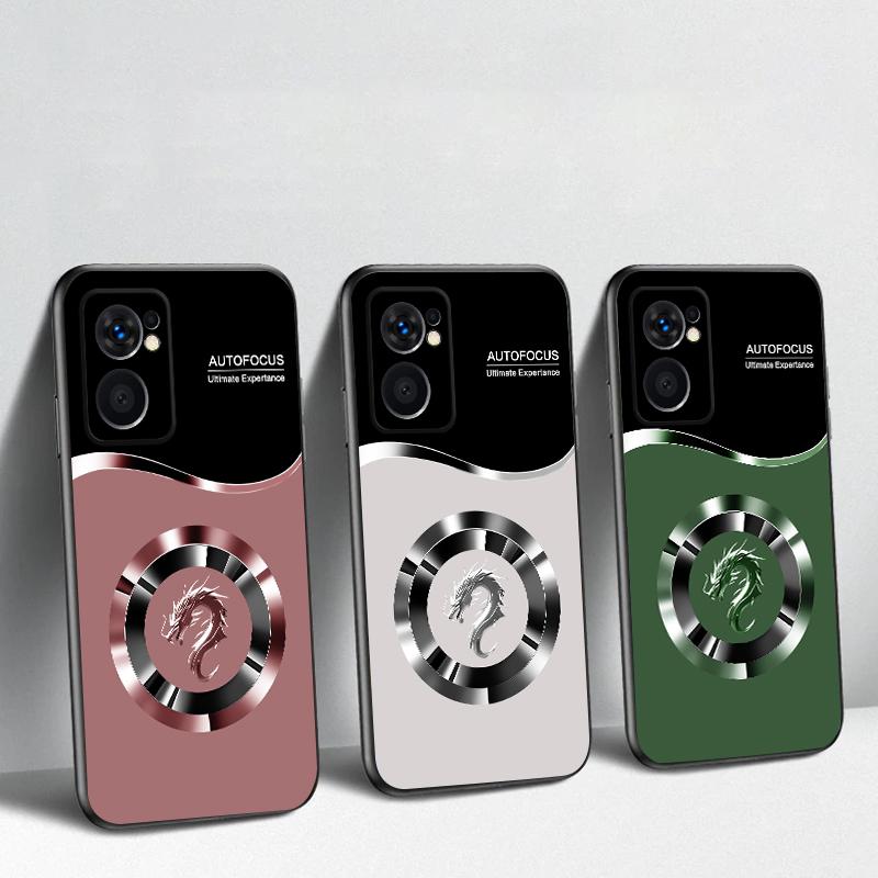 Circle New Dragon Head For OnePlus 8 9 11 12 13 10 Pro 9RT 8T 12R Ace 3 5 2V Nord CE 2 4 Lite N20 SE 30 N200 TPU Soft Phone Case