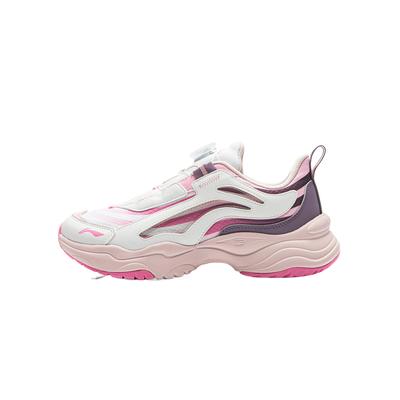 Li Ning Kids Sports Lifestyle Series Synthetic Leather Fabric Fashion Classic Versatile Comfortable Casual Shoes Kids Casual Shoes YKCV202-14
