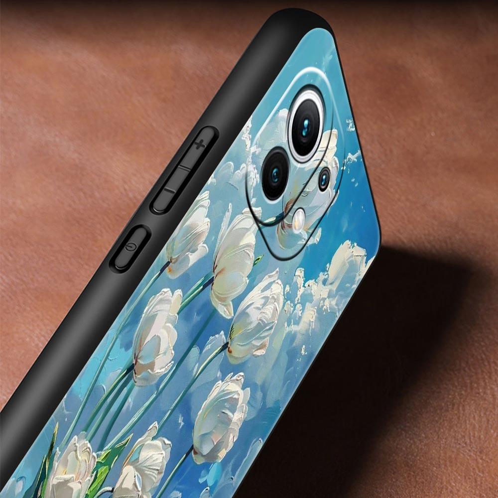 Case For Xiaomi Mi 15 14 13 12 11 Lite 14T 13T 12T 11T Pro Poco X7 X6 X5 X3 Pro F6 F5 F4 Cover Claude Monet Garden Paint Art