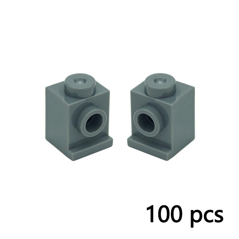 100 Pièces MOC 4070 Particules d'Assemblage Briques de Construction 1x1 avec Brique Phare Modèle Éducatif en Gros Compatible Jouet Leduo
