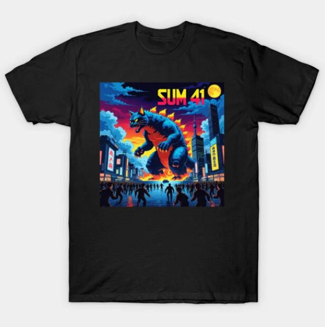 Sum 41 Monster Cat T-Shirt 2XL