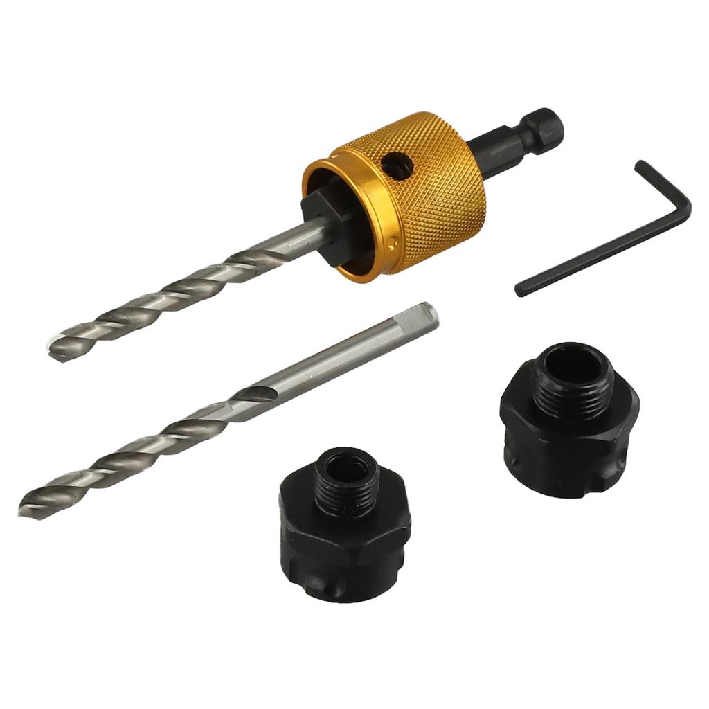For Soft Metal Drill Extension Rod Construction Projects As Show Compatibility With Various Sizes Efficient Change System