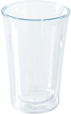 KOGU Coffee Tools Unbreakable Glass 340ml In Dishwasher Safe Tritan Plastic Condensation Resistant Hot Water Safe Alcohol Safe Stylish Cup Tumbler