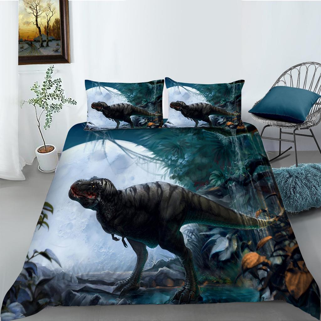 Dinosaur Series Polyester Bedding Two-Three-Piece Set 3D Digital Printing