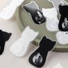 4pcs Waterproof Adhesive Hook for Bathroom Kitchen Cute Cats Door Hanger Holder Clothes Towel Racks Wall Decoration