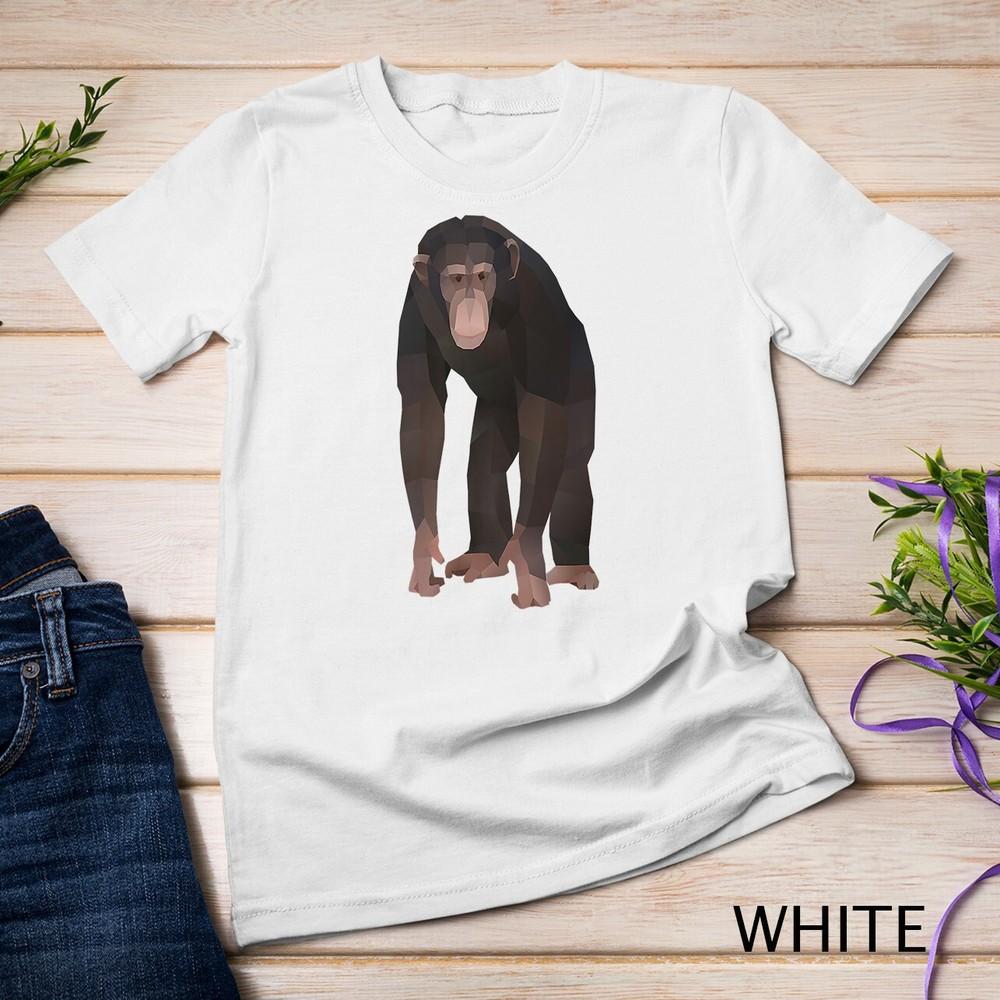 

Chimpanzee Polygon Unisex T-shirt L