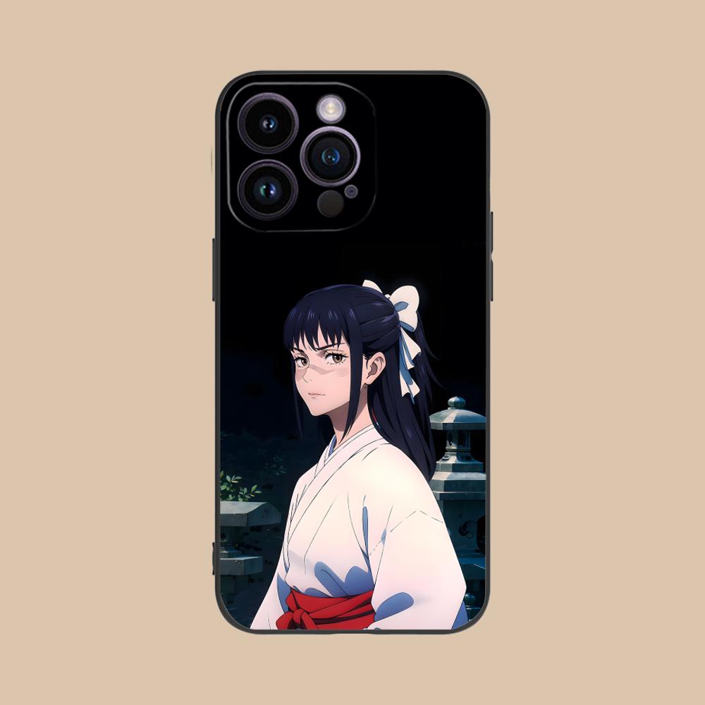 JJK Utahime Iori Printed Phone Case for iPhone 17 16 15 14 13 12 11 X XR XS 8 7 Air Pro Max Plus Mini Soft TPU Shockproof Cover