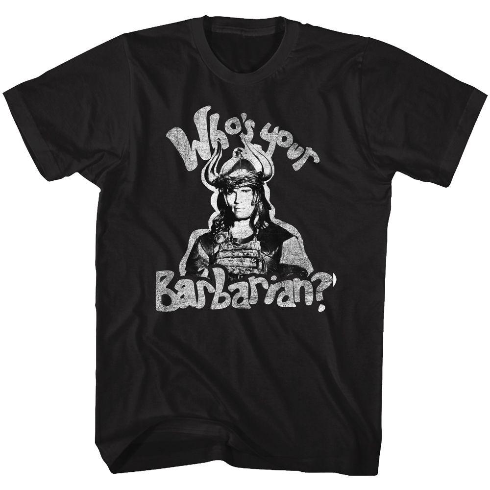 Conan Whos Your Barbarian Movie Shirt XXL