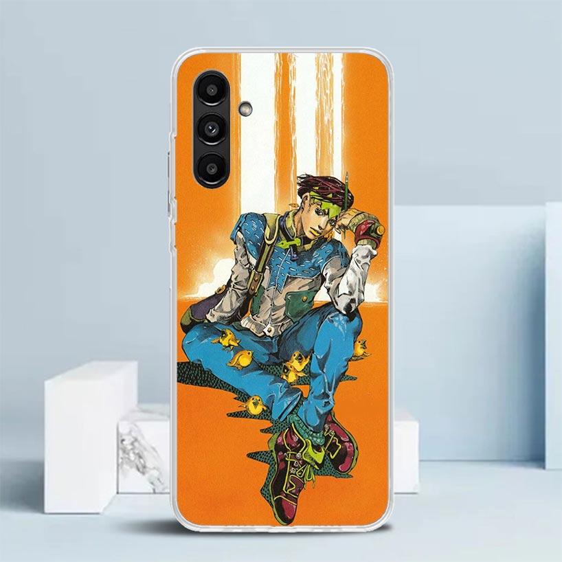 JoJo Adventure Rohan Kishibe Cover for Samsung Galaxy A17 A37 A57 A16 A26 A36 A56 A15 A14 A55 Phone Case A13 A53 A25 A35 A24 A34