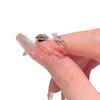 Women's Light Luxury Adjustable Star Ring - Japan & Korea Style, Trendy Autumn/Winter Four-Pointed Star Design