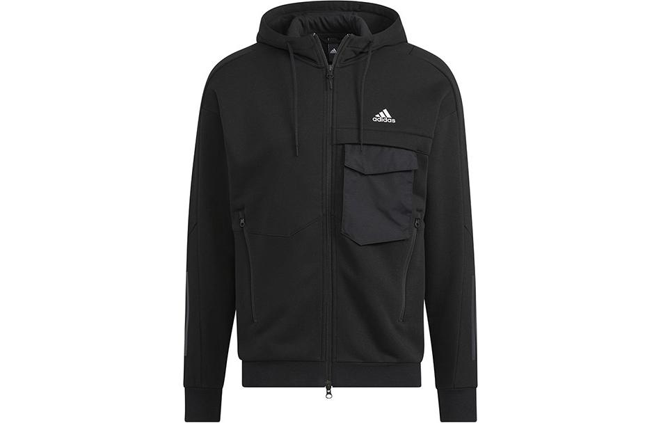

Adidas Jackets Men s Black Hooded Moderate Other HN9031 S