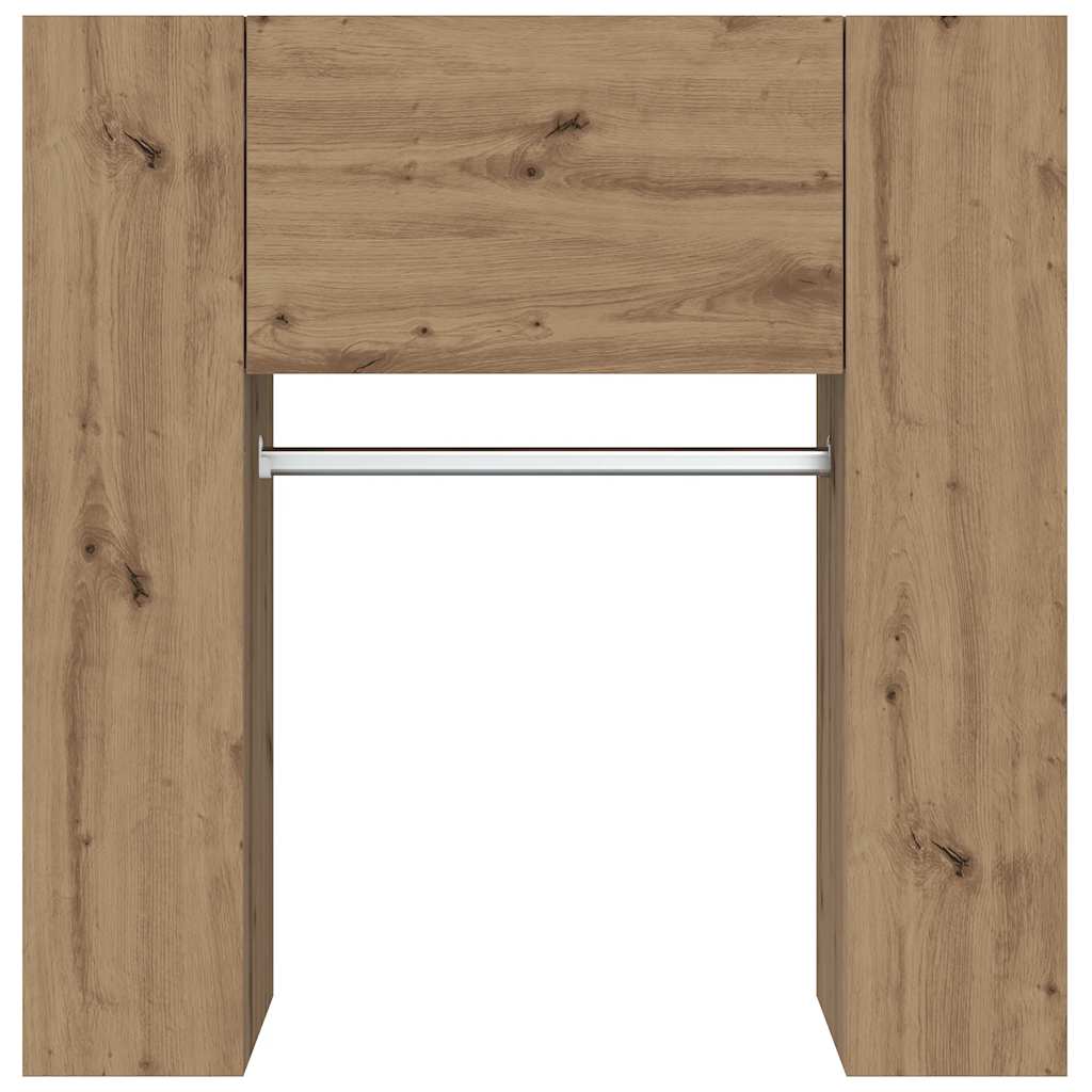 Vidaxl Szafka Do Przedpokoju Artisan Oak 97,5X37X99 Cm Drewno Klejone