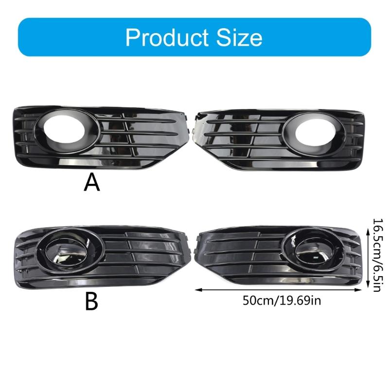 Front Bumper Fog Lamp Case Trim For T5.1 2010-2015 Foglight Replacement Easy Installation