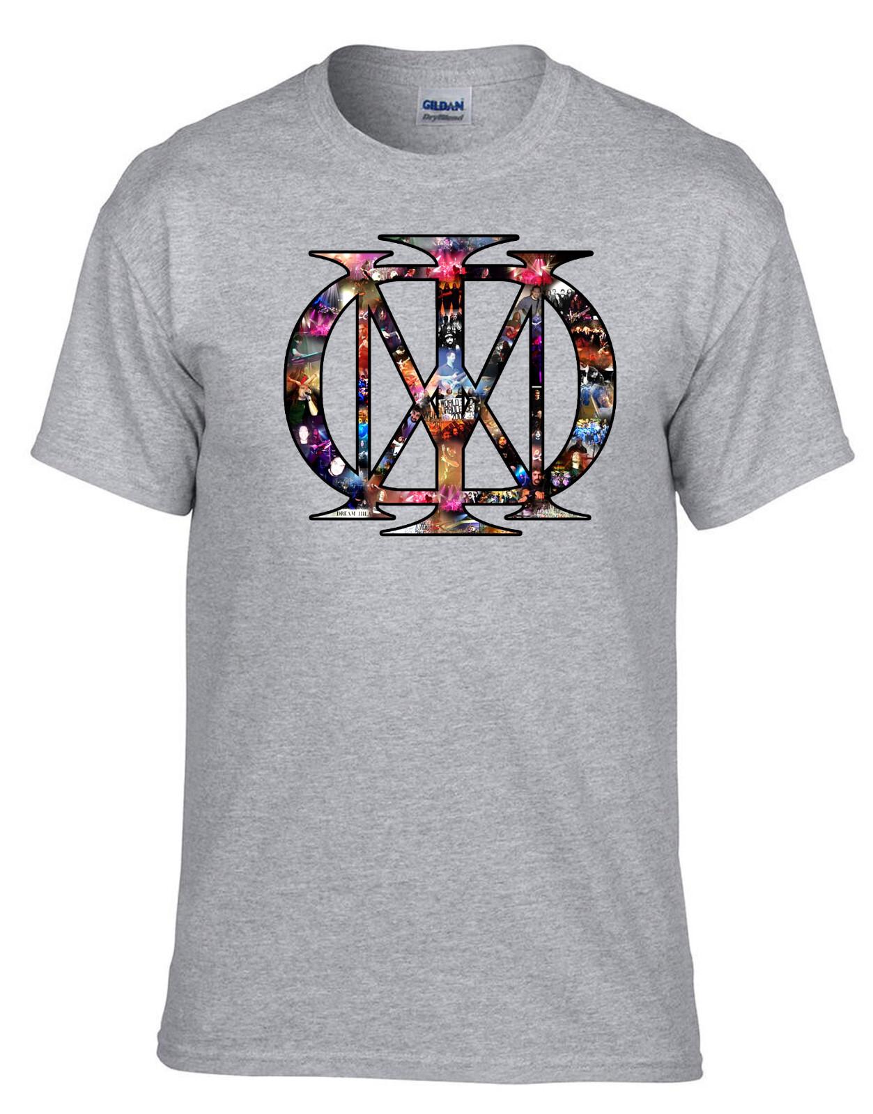 26 Dream Theater Star Rock Music Grey T-Shirt -129_Grey- Unisex T-Shirt M