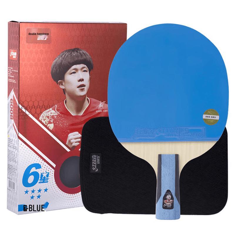 DHS H6008 6-Star Penhold Table Tennis Racket