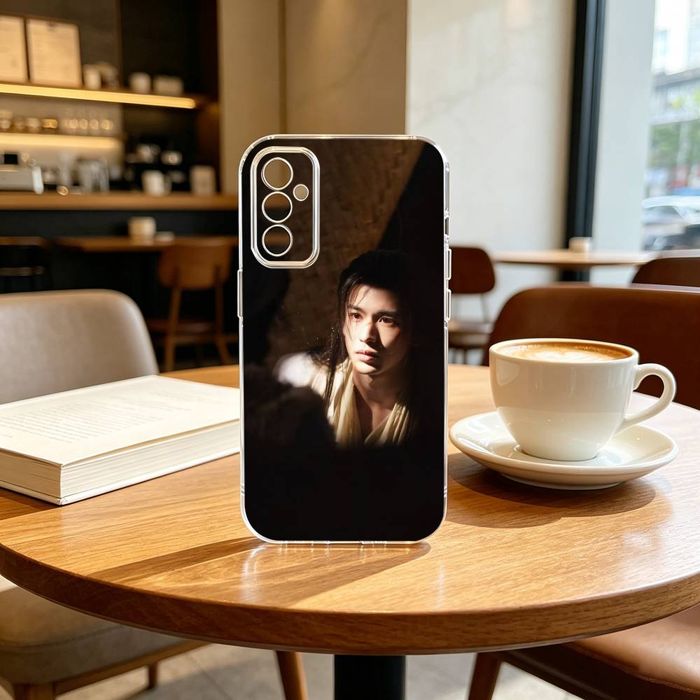 Pursuit of Jade ZHANG LING HE Phone Case Transparent Silicone Soft For SamsungA10,12,20,21S,30,31,40,50,51,52,70,71