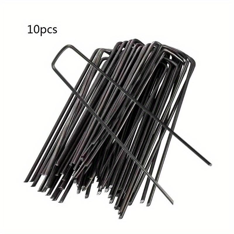 10pcs Landscape for Staples U-Type Turf for Staples for Artificial Grass Rust Proof So Dropship