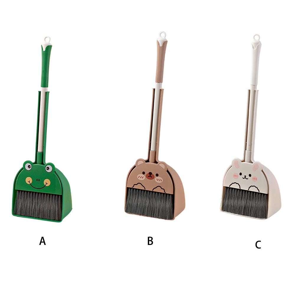 ABS Kids Cleaning Set Fun Cleaning Play Set For Little Helpers Toy Dustpan And Brush For Toddlers