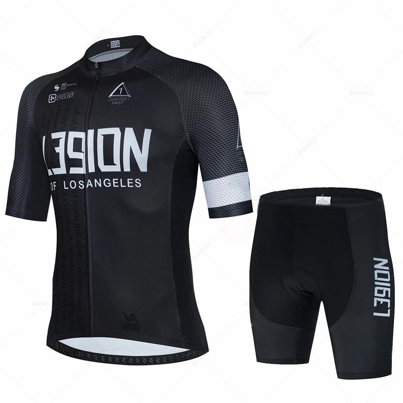 

Breathable Cycling Jersey Set for Men, Short Sleeve, MTB Bike Clothing, Maillot Ropa Ciclismo Uniform Suit,2026 Summer Set Breathable Cycling Suit 4XL