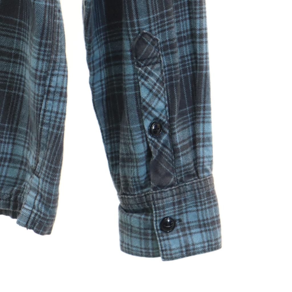 NEIGHBORHOOD Made in Japan 111ARNH-SHM03 Check Pattern Long sleeve Cotton shirt Men's Used