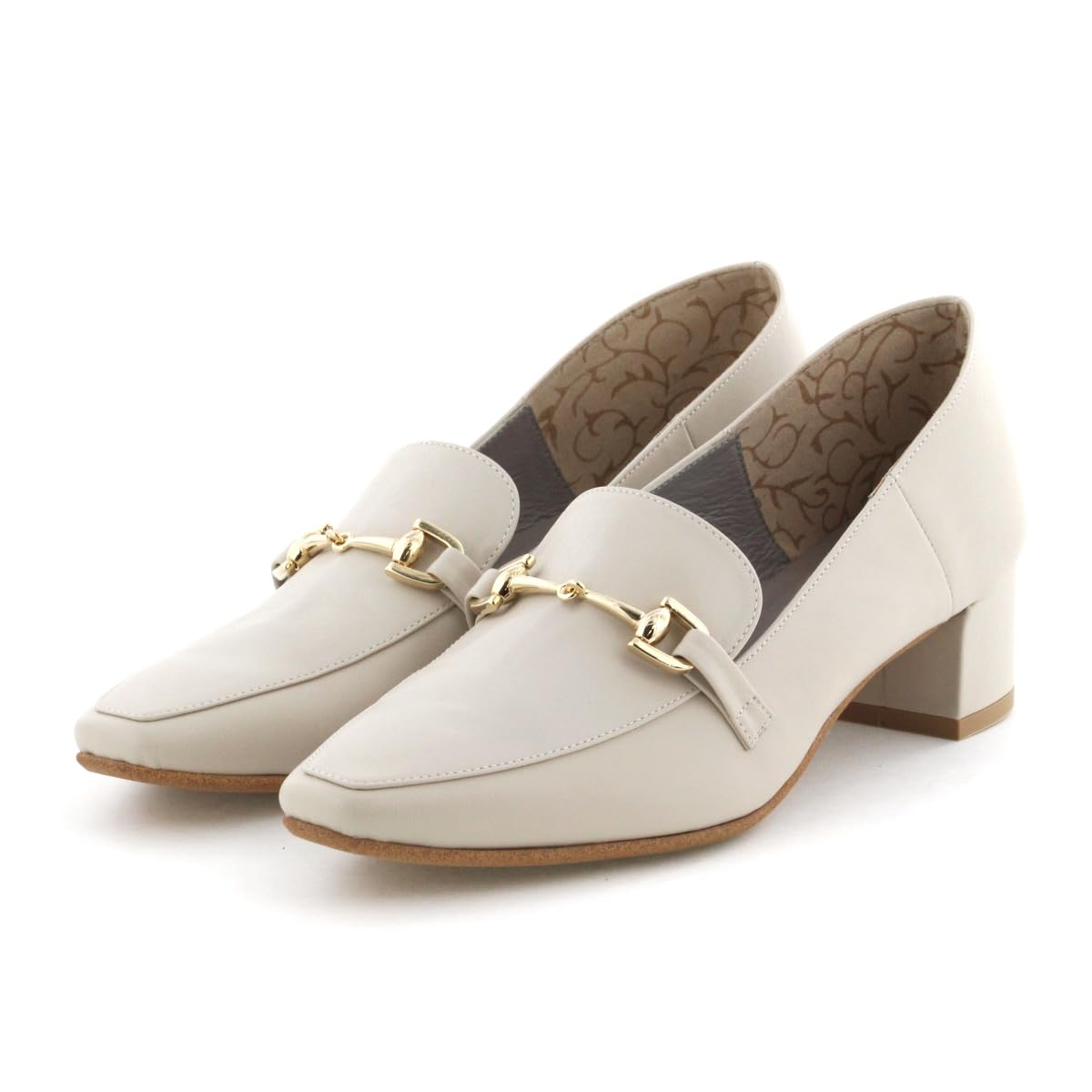 

Babouche Bit Ivory 235 HIMIKO/Himiko/Heel Loafer/641101 слоновая кость