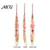 Artistic Crochet Hook Resin for Beginners, Crocheting Lovers, 2.0mm-8.0mm Ergonomic Gift Set with Long Floral Handle Blankets, Dolls, Shawls,